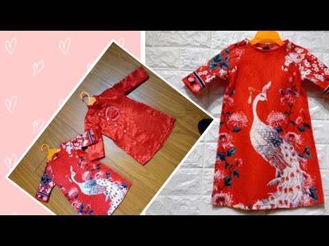060A2:Hướng Dẫn Cắt May Áo Dài Bé Gái(Công Thức &Vẽ)