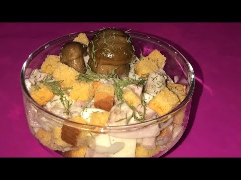 Салат Большой праздник. Салат с грибами. Салат с сухариками рецепт. Салат с ветчиной. Салат Большой праздник. Салат с грибами. Салат с сухариками рецепт. Салат с ветчиной.