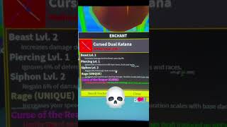 Curse On Cdk First Try With Legendary Scroll