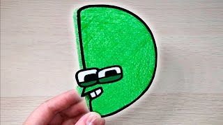 Cool Craft Paper Alphabet Lore D