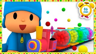 Pocoyo English - Learn Numbers With Color Balls 86 Min Full Episodes Videos & Cartoons For Kids