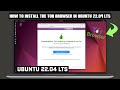 How to Install Tor Browser in Ubuntu | Ubuntu 22.04