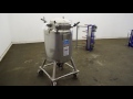 Used- DCI Pressure Tank, 50 Gallon, 316L Stainless Steel, Vertical - stock # 47704001