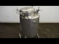 Used- DCI Pressure Tank, 50 Gallon, 316L Stainless Steel, Vertical - stock # 47704001