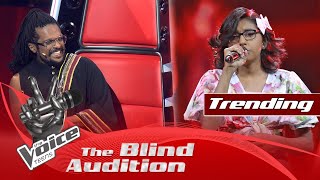 Bhagya Sathsarani | Kandulu Hela Blind Auditions | The Voice Teens Sri Lanka