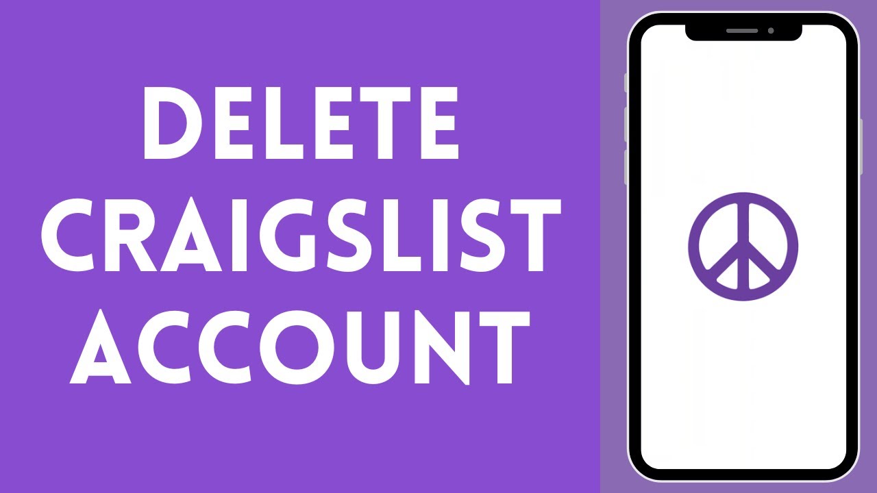How to Delete Craigslist Account (2024) | Remove How to Delete Craigslist Account (2024) | Remove