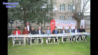 Kulp Kaymakamı Gözlet , Belediye Personeliyle Iftarda Bir Araya Geldi