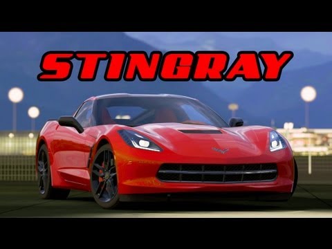 Corvette Stingray  Gear on Gt5   Gran Turismo 5   Top Gear Test Track Campervan Special   Video S