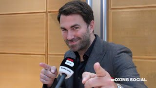 "FURY-SCHWARZ IS A TERRIBLE FIGHT!" EDDIE HEARN ON DAZN PRICES, DOPING, WARRINGTON-GALAHAD & USYK