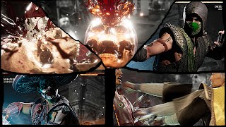 Mortal Kombat 1 All Fatal Blows 4K60Fps
