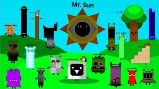 The Duel Of Top Superstars Numberblocks Band Ultimate Different Gd Lobotomies Vs Sprunki Funky