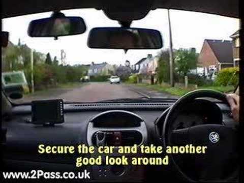 Video Driving Lesson 12 Parallel Park / Reverse Park