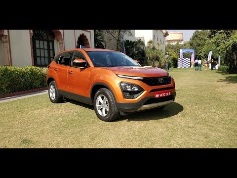 Tata Harrier Detailed Walkaround In Hindi | Exterior, Interior, Features | CarDekho.com