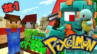 THE ADVENTURE BEGINS! | Pixelmon Survival Episode 1!