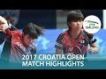 2017 Croatia Open Highlights: Sato Hitomi/Honoka H. vs Daria Trigolos/Nadezhda B. (Final)