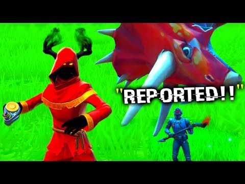 I TROLLED Him with NEW Junk Rift.. (Fortnite)