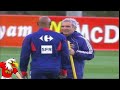 France squad refuse to train after bust-up between Evra and Fitness Coach!