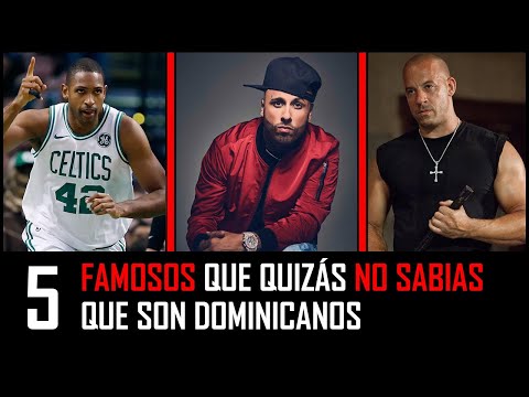 Famosos que quizĂĄs no sabias que son Dominicanos