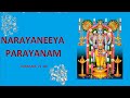 Narayaneeya parayanam Dasakam 71 to 80