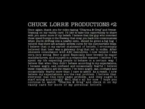 Microsoft Sam reads Chuck Lorre Productions Vanity Card #2