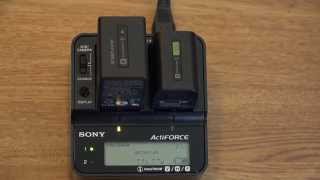 Sony Ladegerät AC-VQV10 sowie Akkus NP-FV70 und NP-FV100