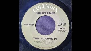 Watch Chi Coltrane Time To Come In video