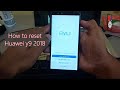 Huawei Y9 2018 (Fla-lax2) hard reset