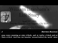 William Branham's Life Story