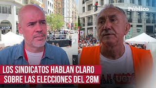 Los Sindicatos, Rotundos En La Manifestación Del 1 De Mayo Acuerdo O Conflicto