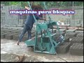maquinaria para hacer blocks