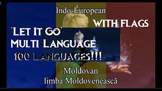 Frozens Let It Go - Multi-Language Almost 100 Languages Full-Sequence - With Flags Hq