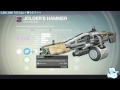 Destiny: Reforging Jolders Hammer / Legendary Iron Banner Machine Gun (Resetting Its Mods)