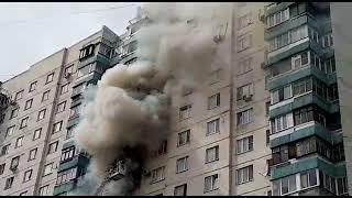 Видео Пожар в Солнцево Ул Щорса, 8. 10 мая 2019 год от Хай Влад, улица Щорса, Волжский, Россия