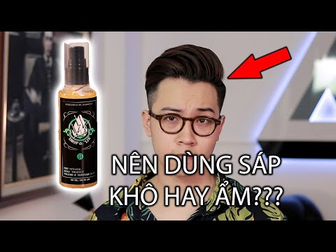 Prestyle dạng GEL ĐỘC và LẠ ! Ưu nhược điểm của sáp vuốt tóc KHÔ - ẨM || Huy Quốc