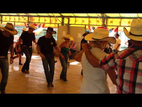 wood leg stomp al weekend cowboy's
