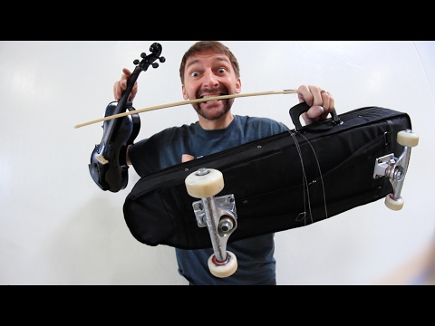 THE VIOLIN CASE SKATEBOARD | YOU MAKE IT WE SKATE IT EP 89