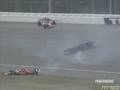 Indy Racing League  Michigan 2007  - Franchitti horror crash