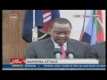 President Uhuru Kenyatta's full speech on Mandera Quarry Attack