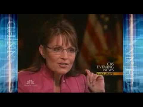 Sarah Palin Discusses Russia With Katie Couric