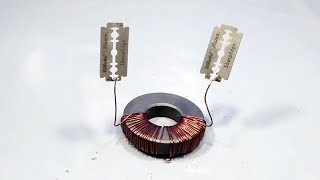 wireless free energy device for 220v light bulb _ science experiment 2019