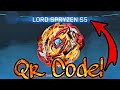 LORD SPRYZEN S5 QR CODE!