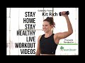 DAY 18 (BONUS) Cardio/Lower Abdominal Tone w/ Kit Rich- Stay Home Stay Healthy- 30 mins