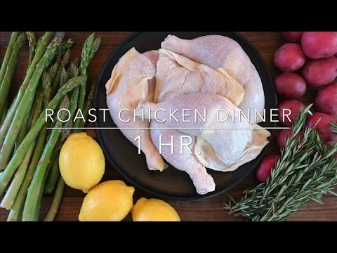VIDEO : 5 ingredient meal: easy sunday roast chicken dinner - who doesn't lovewho doesn't loveroast chicken, asparagus and potatoes for sunday nightwho doesn't lovewho doesn't loveroast chicken, asparagus and potatoes for sunday nightdinn ...