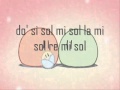 Dango daikazoku con notas para flauta... Dango daikazoku con notas para flauta...