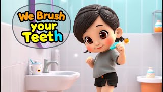 Brush Our Teeth Baby Hanis Rhyme