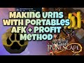 Making Urns with Portables The Best Method!? Worth It? AFK & Profit 2024 | Runescape 3
