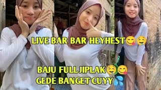 Live Heyhest Guyur Guyur Baju Menjiplak Tubuh
