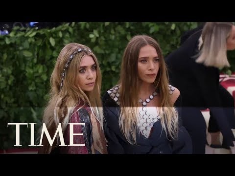 The Olsen Twins Graced The 2018 Met Gala With Their Ethereal Presence | TIME