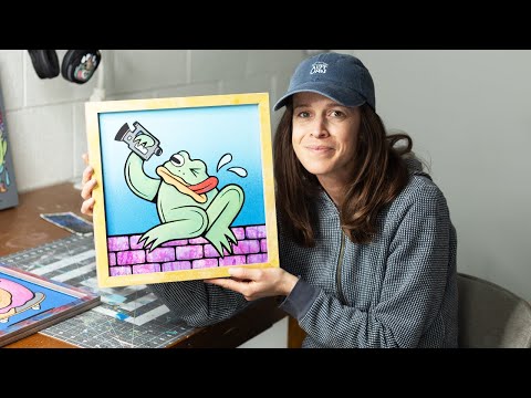 Creating Art for Skateboards with Hannah Eddy