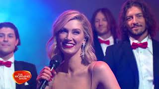 Delta Goodrem Performing 'Rudolph The Red-Nosed Reindeer' On The Morning Show - 14Th December 2020